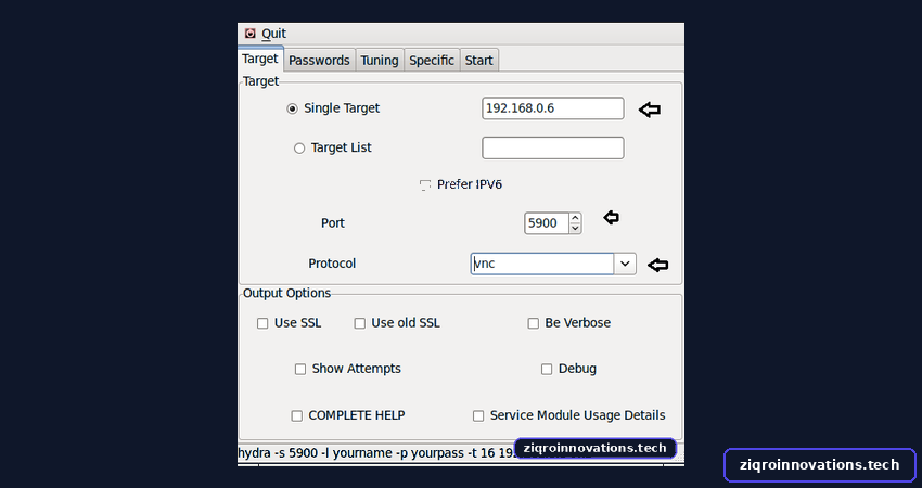 Password Cracking: VNC