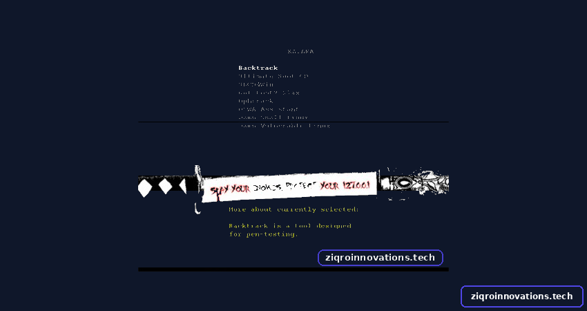 Katana: Portable Multi-Boot Security Suite