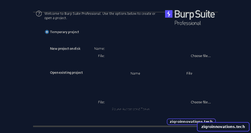 Burp Suite for Pentester: Burp’s Project Management