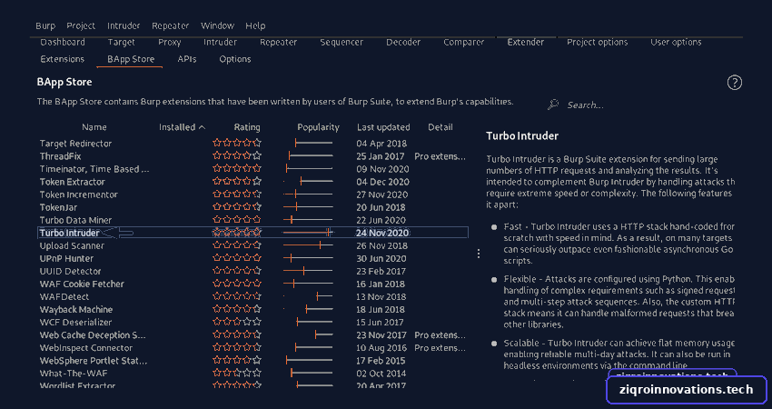 Burp Suite for Pentester: Turbo Intruder