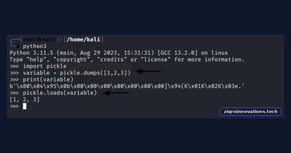 Python Serialization Vulnerabilities – Pickle