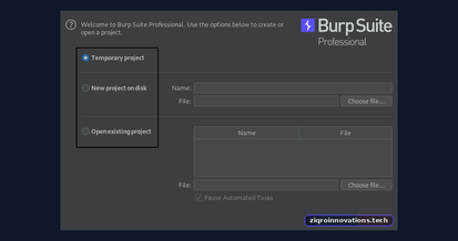 Burp Suite for Pentester: Burp’s Project Management