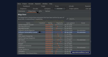 Burp Suite for Pentester: Software Vulnerability Scanner &amp; Retire.js